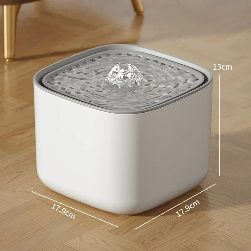 USB Electric Cat Water Fountain 3L – Silent Pet Drinking Fountain with Continuous Circulation & Advanced Filtration