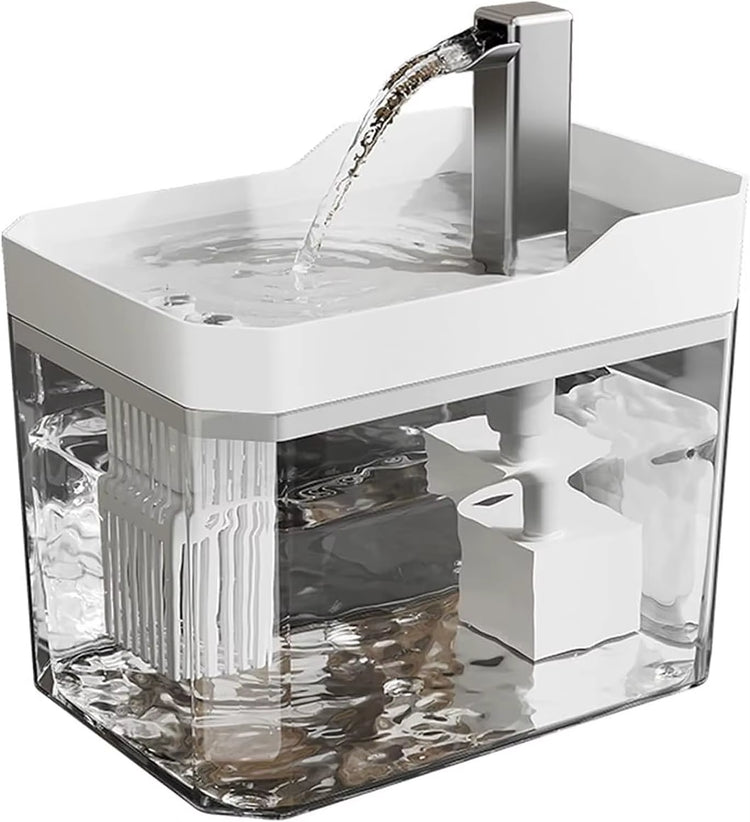 Automatic Cat Water Drinking Fountain Dispenser for Pet Water Fountain Filter Non-Slip Automatic Indoor Cat Water Bowl Anti-Slip