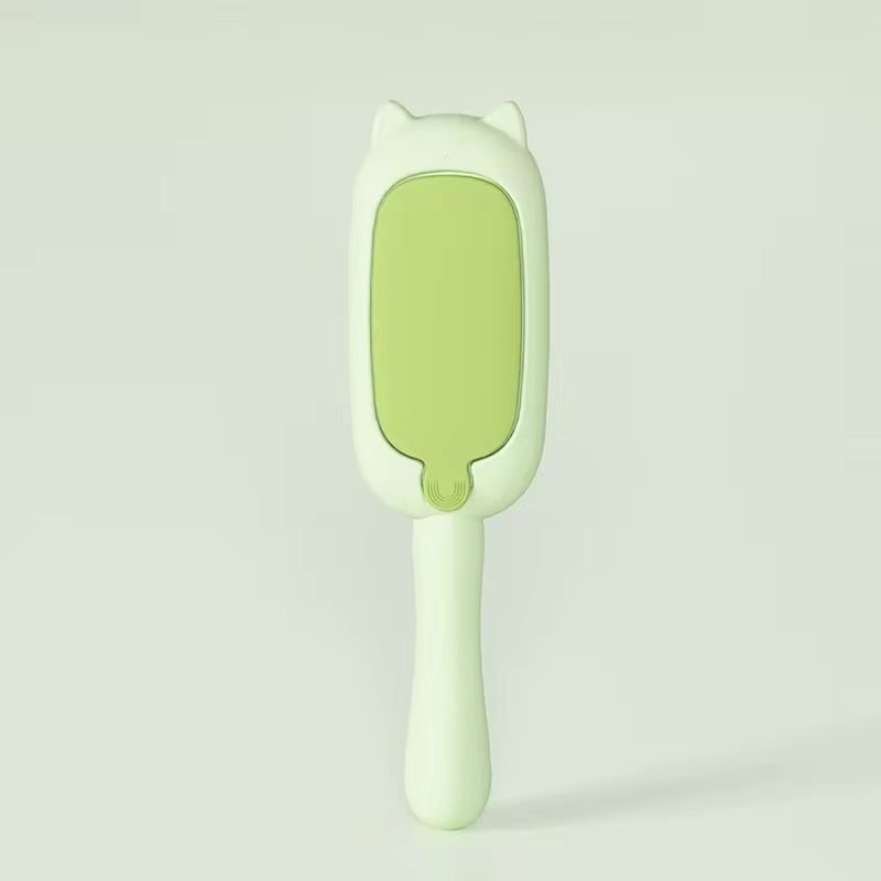 Electrostatic Multi-Purpose Pet Hair Remover Brush and Self-Cleaning Lint Roller for Cats and Dogs