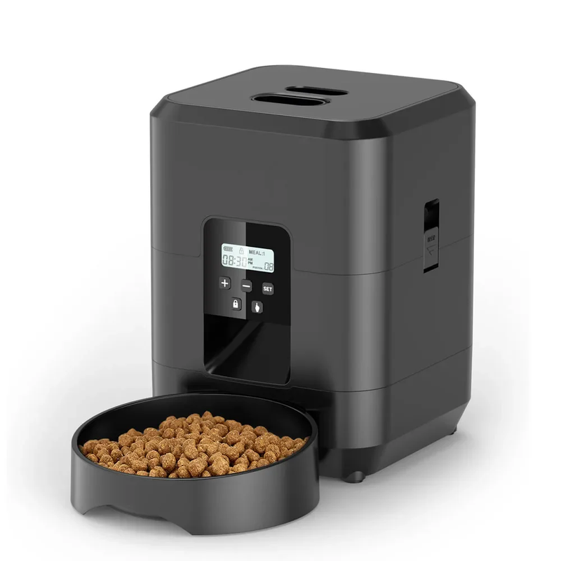 Smart Pet Feeding Machine – Automatic Cat & Dog Feeder with Timer, Portion Control & Slow Feed Bowl