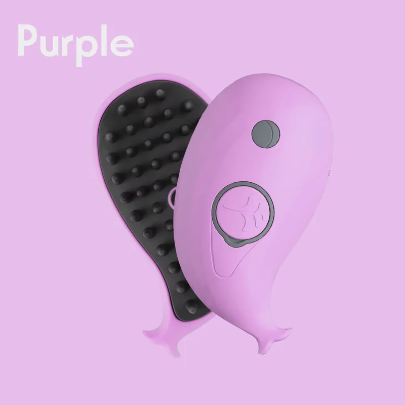 Multi-Functional 3-in-1 Pet Brush – Electric Cat & Dog Grooming Comb with Steam Spray, Massage & Fur Removal