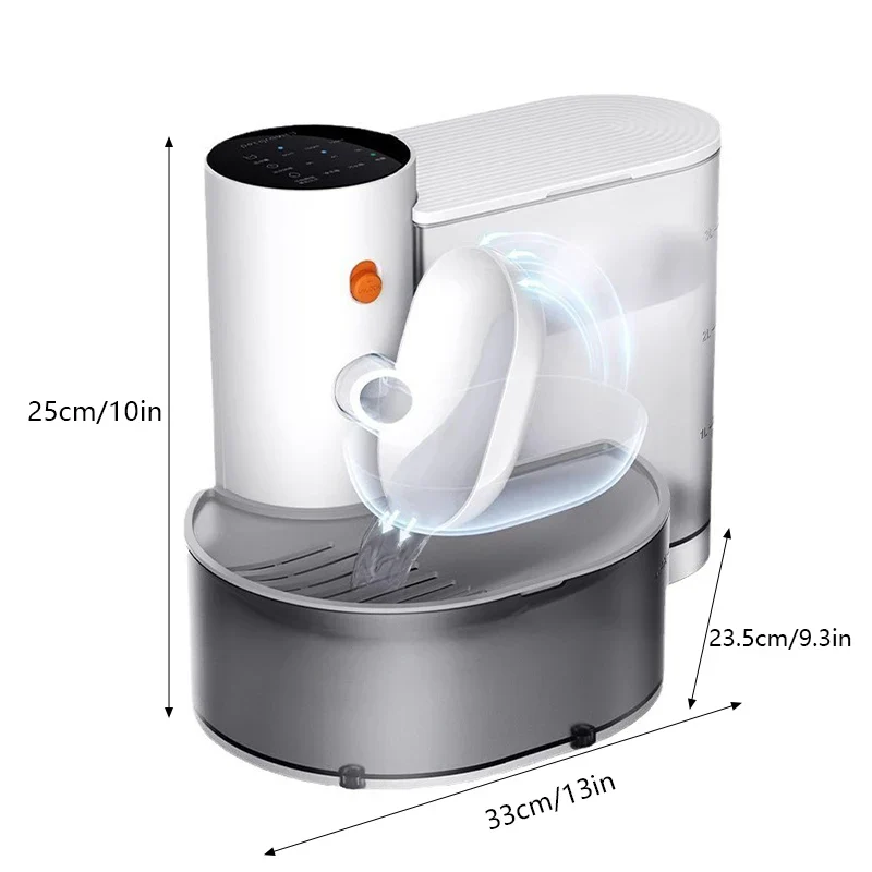 Automatic Cat & Dog Water Dispenser – Smart Rechargeable Fountain with Continuous Running Water