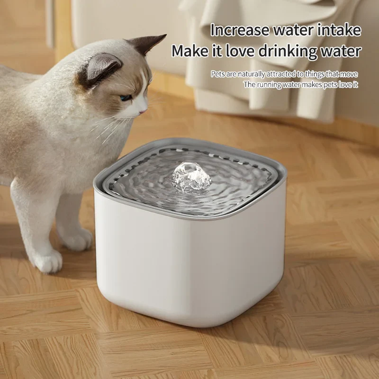 USB Electric Cat Water Fountain 3L – Silent Pet Drinking Fountain with Continuous Circulation & Advanced Filtration