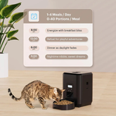 Smart Pet Feeding Machine – Automatic Cat & Dog Feeder with Timer, Portion Control & Slow Feed Bowl