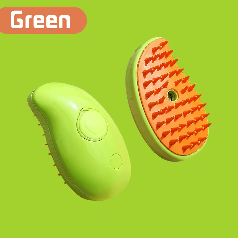 Multi-Functional 3-in-1 Pet Brush – Electric Cat & Dog Grooming Comb with Steam Spray, Massage & Fur Removal