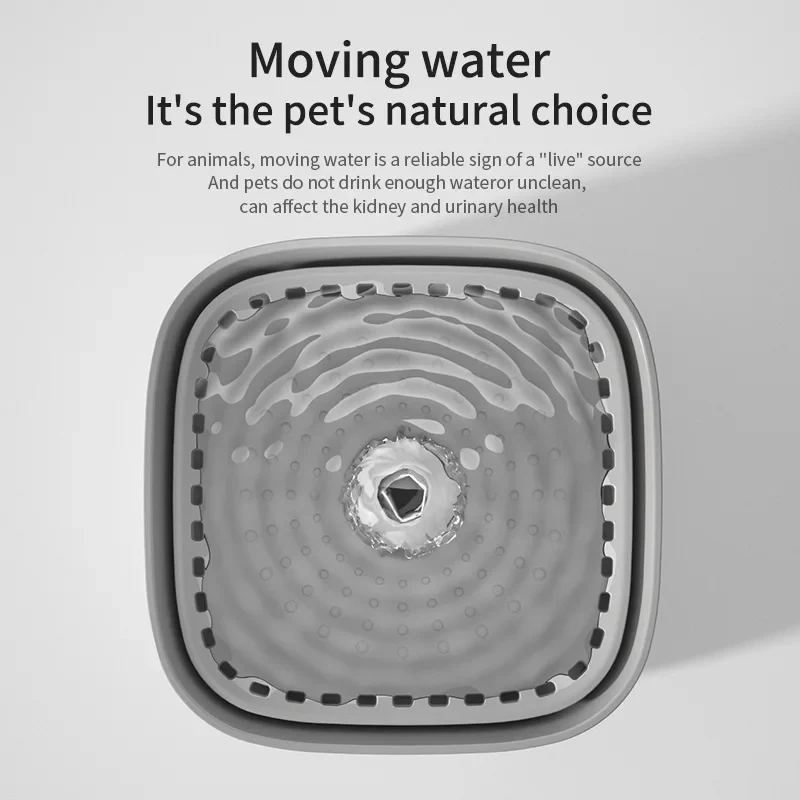 USB Electric Cat Water Fountain 3L – Silent Pet Drinking Fountain with Continuous Circulation & Advanced Filtration