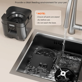 Smart Pet Feeding Machine – Automatic Cat & Dog Feeder with Timer, Portion Control & Slow Feed Bowl